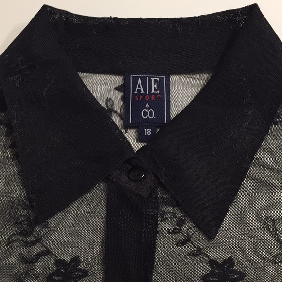 A/E SPORT &CO. Blouse size 18 excellent condition - Picture 2 of 7